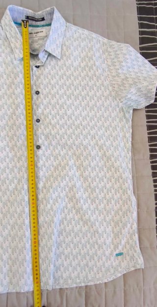 Camisa estampada manga corta No Excess Talla M