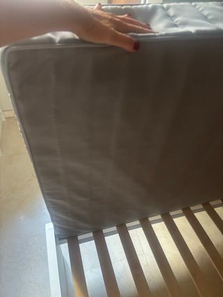Estructura de Cama 90x200cm somier y colchon