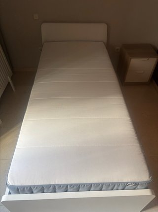 Estructura de Cama 90x200cm somier y colchon