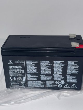 Batería Atlantis 12V-7Ah Plomo Sellada
