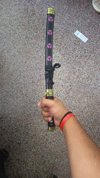 Katana Roronoa Zoro One Piece Mediana
