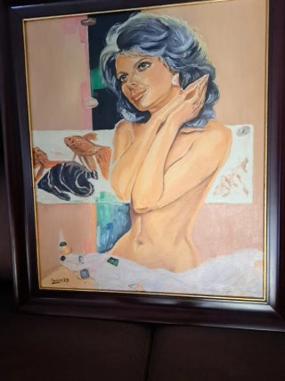 Cuadro Marilyn Monroe Óleo