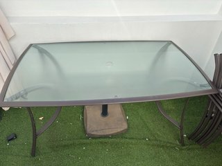Conjunto Mesa y 6 Sillas Jardín