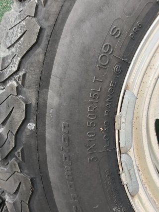 Ruedas BFGoodrich All-Terrain T/A (4 unidades)