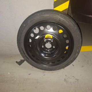 Rueda galleta Opel Mokka 80 km/h