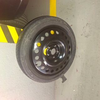 Rueda galleta Opel Mokka 80 km/h