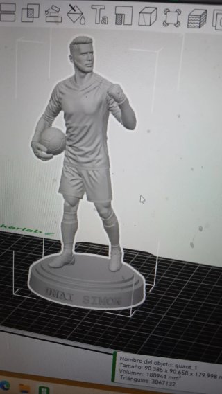 Figura Unai Simón 3D