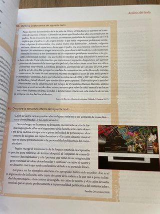 Libro Lengua Castellana Bachillerato