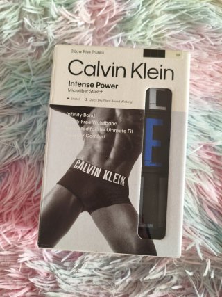 3 Calzoncillos Calvin Klein Microfibra Talla S