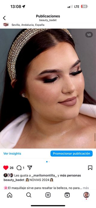 Maquilladora y peluquera en Sevilla