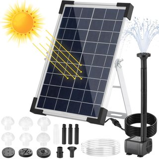 Bomba Fuente Solar Estanque Clevich 5W