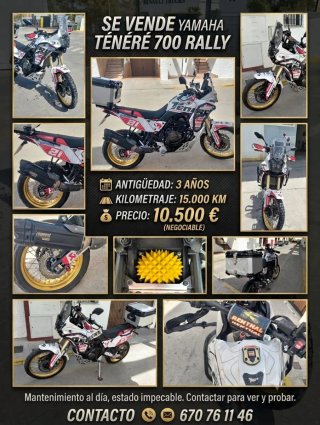 Yamaha Ténéré 700 Rally Adventure