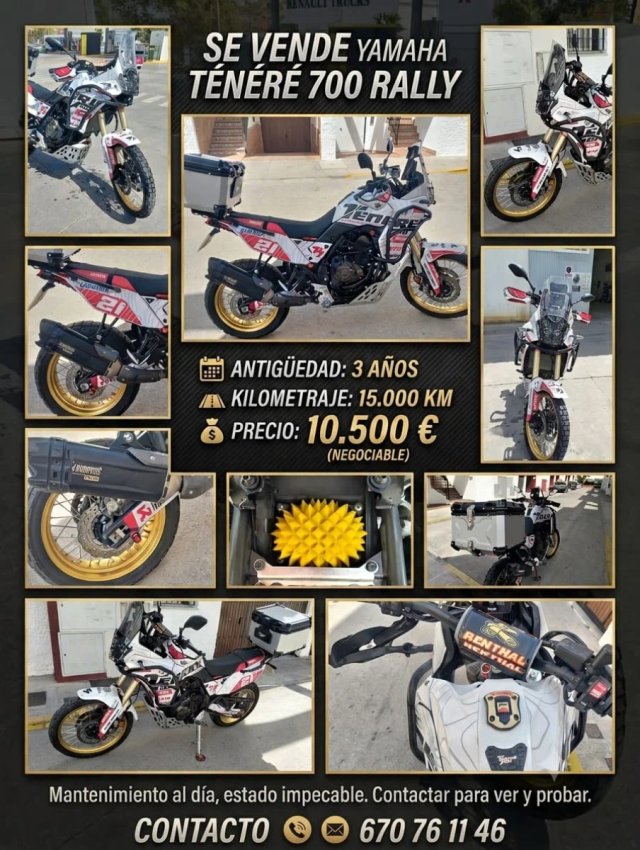 Yamaha Ténéré 700 Rally Adventure