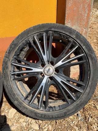 Llantas Kosei Concepto Alpha 17 4x100 + Neumaticos