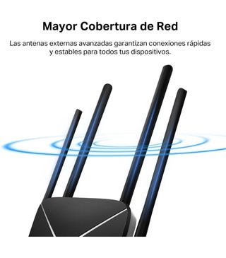 Router 4G LTE MERCUSYS 300 Mbps Inalámbrico Negro