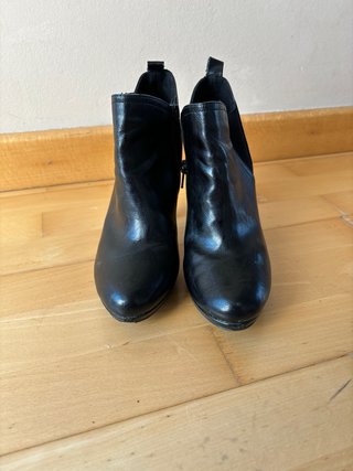 Botines negros tacón plataforma