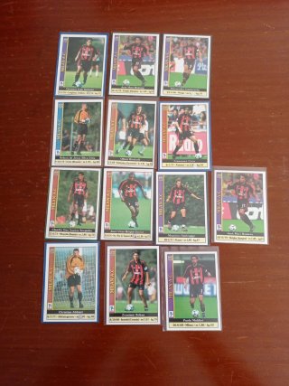 Cartas Milan Mundicromo Calcio 2001