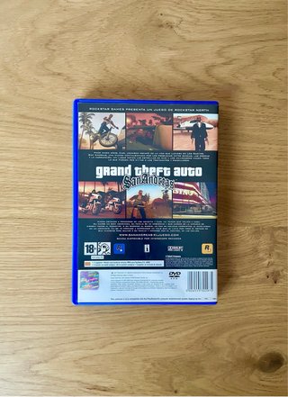 GTA San Andreas PS2 NUEVO