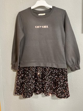 Vestido Sfera City Girl lentejuelas
