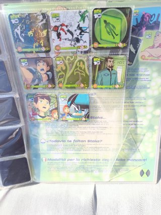 Álbum Ben 10 Staks Cromo Imanes