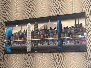 Cuadro Lienzo Barcelona Skyline
