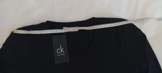 Camiseta Calvin Klein Jeans Negra Talla XL