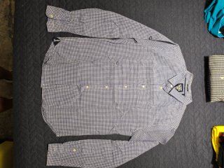 Camisa Levi's Cuadros Azul Talla M