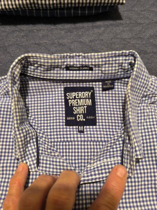 Camisa Levi's Cuadros Azul Talla M