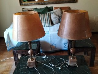 Lámparas de salón vintage