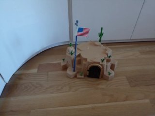 Montaña cárcel fuerte Playmobil UU