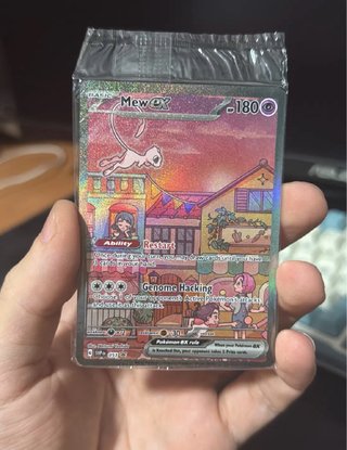 Mew EX Promo 151 Carta Pokémon