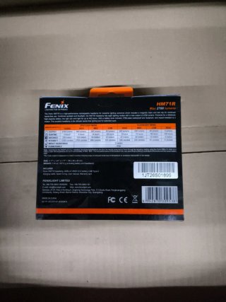 Fenix HM71R Linterna Frontal Recargable
