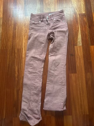 Pantalones vaqueros rosas