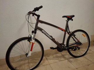 Bicicleta Rockrider Negra