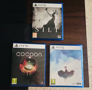 Juegos PS5: Silt, Cocoon, Gris 25 euros cada uno