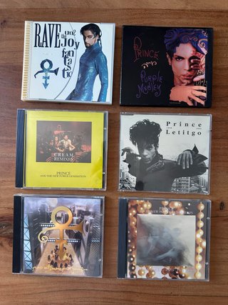 Lote 6 CDs Prince