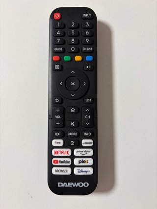 Televisor Daewoo 43” 4K UHD QLED