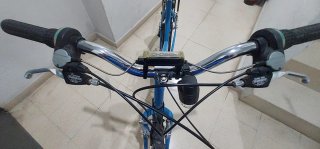Bicicleta azul 26 pulgadas