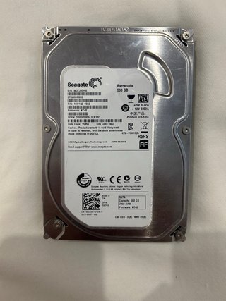 Disco Duro Seagate Barracuda 500GB SATA