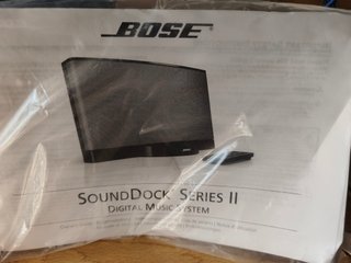 Bose SoundDock Series II Rojo