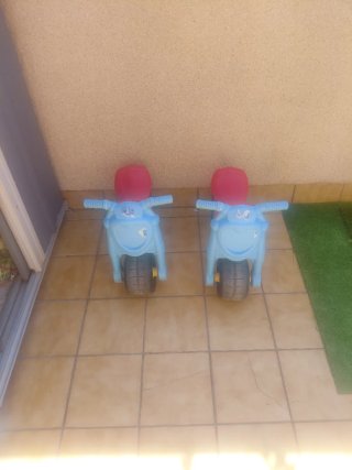 Bici de aprendizaje roja