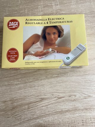 Manta Eléctrica Daga Regulable 4 Temperaturas