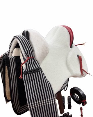 Silla vaquera mixta fibra