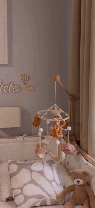 Móvil cuna bebé como nuevo