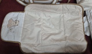 Bolso y cambiador bebe. Oso y molinillo