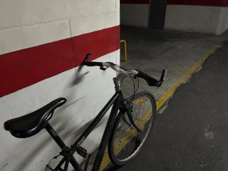 Bicicleta Híbrida Negra