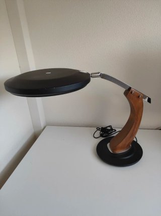 Lámpara Fase President Madera Metal