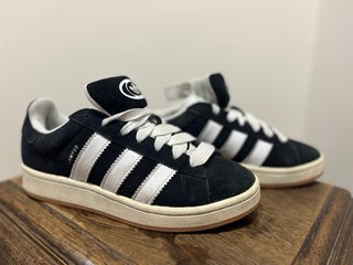 Adidas Campus Scarpe Uomo Nero Bianco