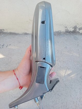 Retrovisor Izquierdo Cromado Renault 21