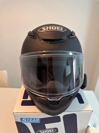 Casco Shoei NXR2 + Intercom Cardo Spirit HD